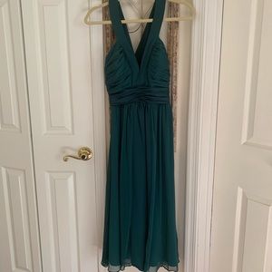 Max and Cleo green dress